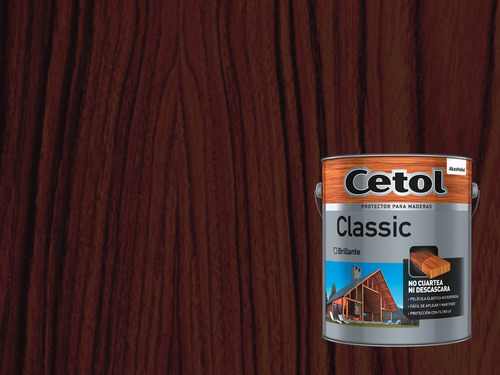 Cetol Classic Brillante Impregnante 1 Lt - Sagitario Color Nogal