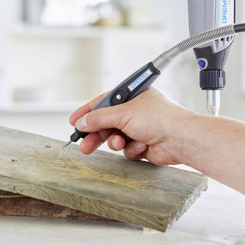 Imagen 5 de 9 de Minitorno Dremel 3000 + Eje Flexible Maletin 30 Accesorios