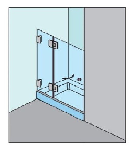 Cancel De Baño Recto 2 Pz 10mm 1.5 X 2 Mts Ideas Home