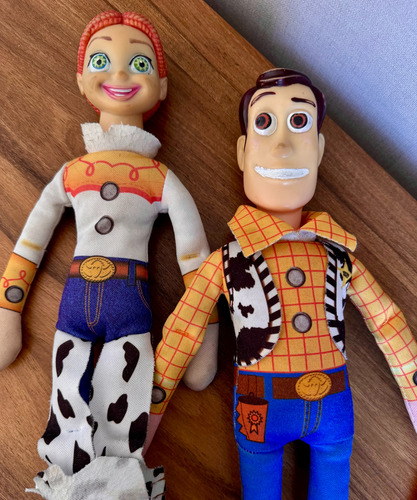 Peluche Muñeco Toy Story Jessie / Woody New Toys Azul (Usado)