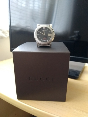 Relogio Masculino Gucci Aço Escovado