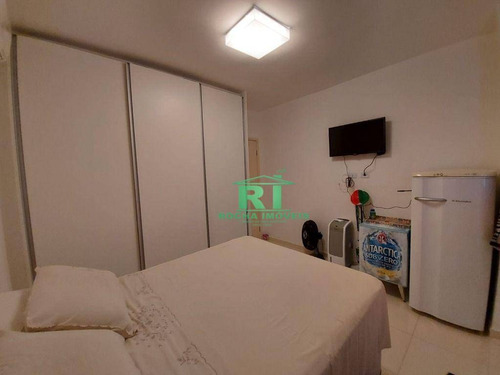 Imagem 8 de 17 de Apartamento Residencial À Venda, Praia Do Tombo, Guarujá. - Ap5539