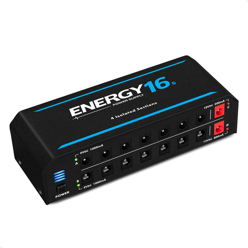 Fonte Landscape 16 Pedais Energy 16s Isolada 9 12 18v