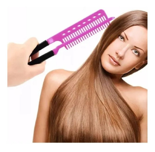 Peine Para Planchar Pelo Plegable Cabello Plancha