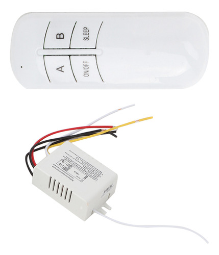 Control Remoto De Pared Inalámbrico Digital, 2 Vías, Encendi