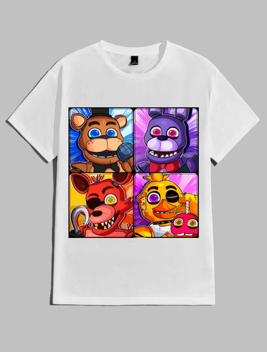 Remera Niños Navidad - Five Nights At Freddy's - #k