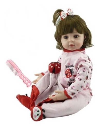 Boncena Bebe Reborn 48cm De Silicone - Sarah