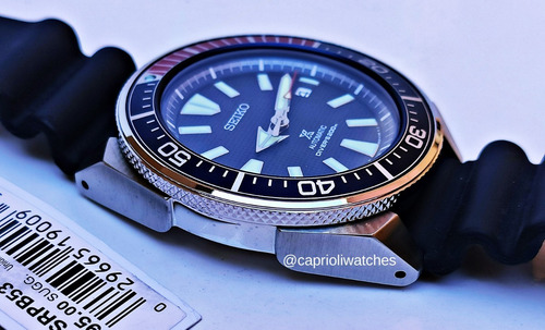 Incrível Relógio Seiko Samurai Srpb53 Igual A Novo Aproveite