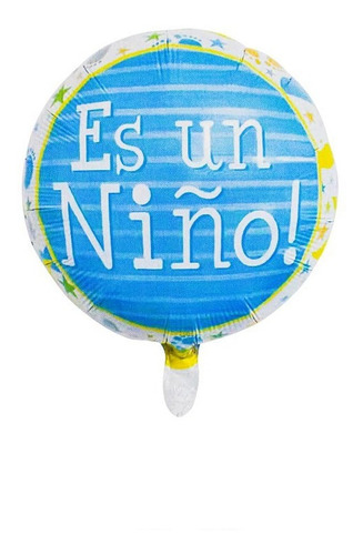 Globos Es Niño Para Baby Shower 5 Unidades