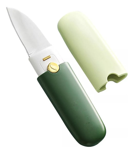 Cuchillo Pelador Verduras Frutas Compacto Y Seguro 2 En 1