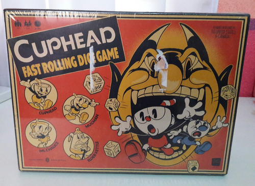 Juego De Mesa Y Dados Cuphead 