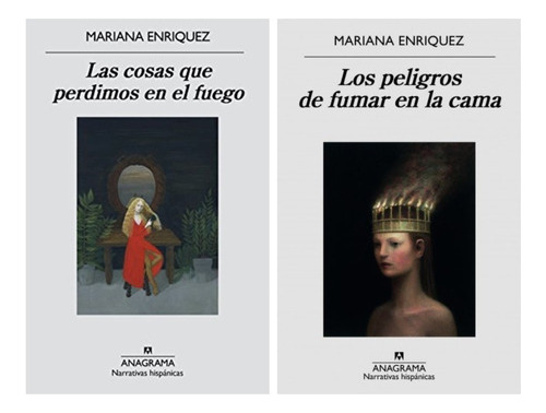 2 Libros Cuentos Mariana Enriquez Anagrama Cosas + Peligros