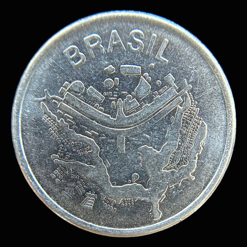Brasil, 50 Cruzeiros, 1984. Casi Sin Circular