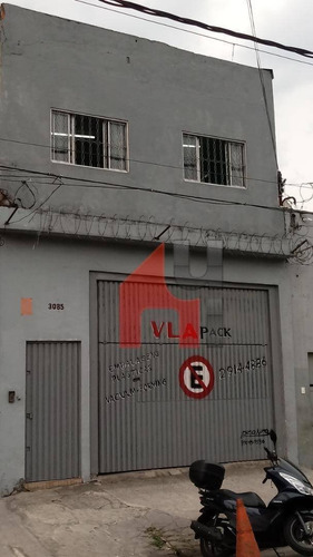 Galpão, 400 M² - Venda Por R$ 1.200.000,00 Ou Aluguel Por R$ 6.000,00/mês - Ipiranga - São Paulo/sp - Ga0020