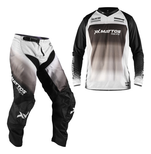 Roupa Para Motocross Kit Calça Camisa Creation Mattos Racing