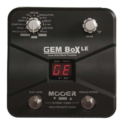 Multiefecto Para Guitarra Mooer Gembox Le