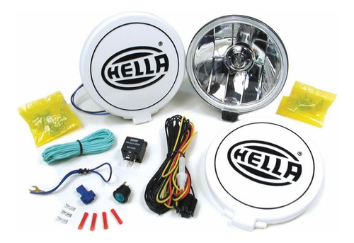 Jgo Faros Auxiliares Hella Comet 500ff Rally E Largo Alcance