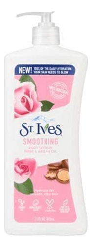 Ives Smoothing Rose & Argan Oil Body Lotion, 21 Fl Oz