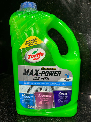 Turtle Wax Max Power Car Wash Shampoo Para Carros