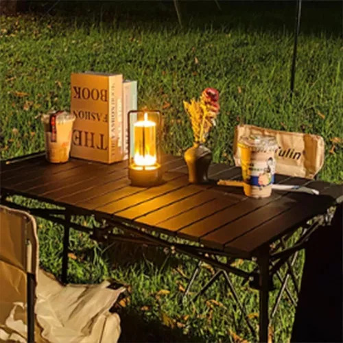 Portavelas Con Diseño Square-shaped Genérica Klarako Crystal Lantern Oro Diámetro 9cm