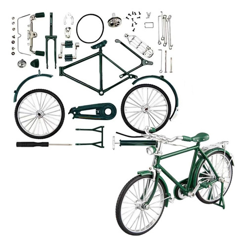 Báscula De Modelo De Bicicleta Diy, 51 Piezas De Adorno