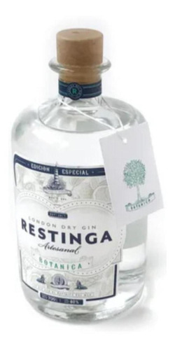Gin Restinga London Dry Botánica Estuche 700ml Fullescabio