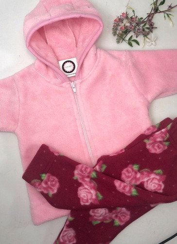 Conjunto De Ropa Polar, Micropolar Bebes, Varsity