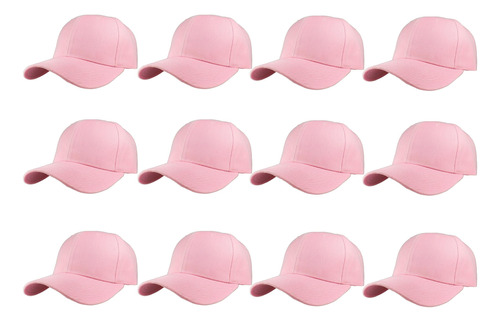 Gorra De Baseball Gelante Talla Única 12uds/pink