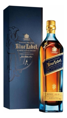 Whiskey Sello Azul - mL a $1200
