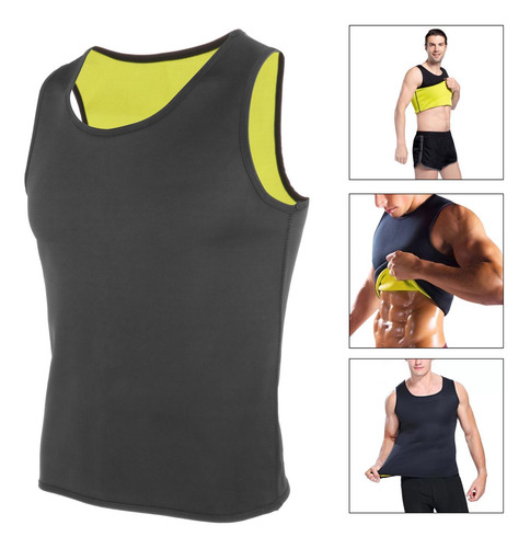 3 Chaleco De Sauna De Sudor Para Hombre Para Entrenador De
