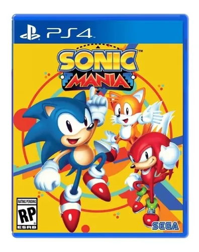 Sonic Mania Ps4 Fisico Sellado Original Playking
