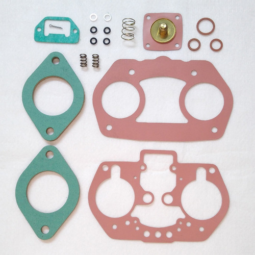 Kit Reparo Carburador Weber 40 / 44 Idf Diafrágma Pino Longo