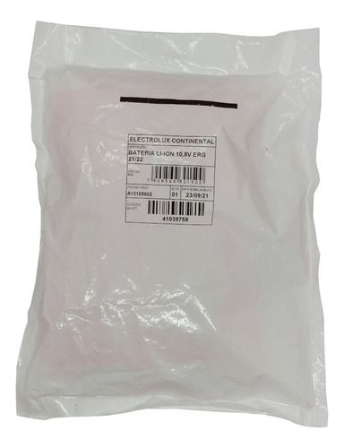 Bateria 10,8v Para Aspirador Electrolux Erg21