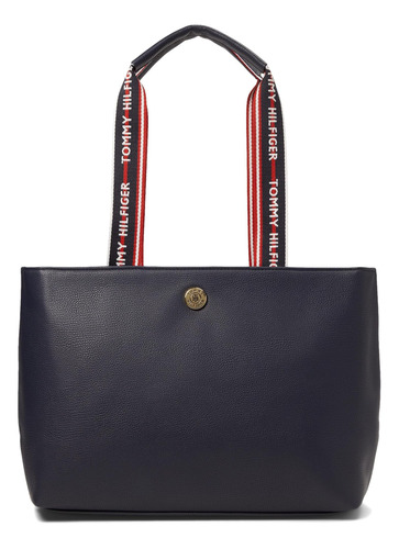 Tote Tommy Hilfiger Sylvie Ii, Tommy Navy