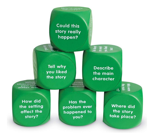 Juego De 6 Cubos De Espuma Retell A Story De Toy Learning Re