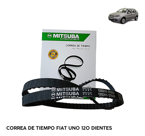 Correa De Tiempo 120 Dientes Fiat Uno