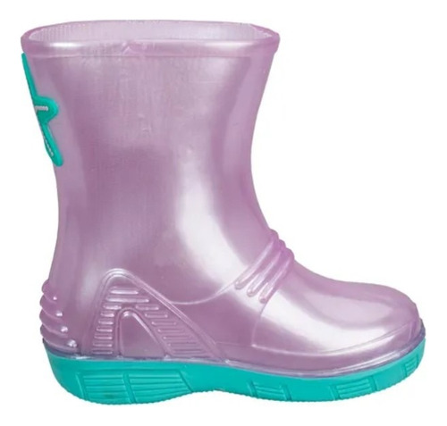 Bota Infantil Lluvia Princesa Ariel Niña Moda Cómoda Disney