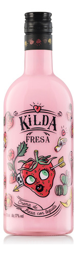 Kilda Fresa - Crema Con Tequila 700ml 17°