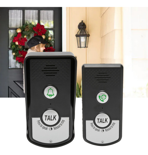 Timbre Inalámbrico Impermeable De Larga Distancia Clear Voic
