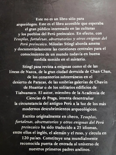 Templos Fortalezas Observatorios Enigmas Del Perú Preincaico (Usado)