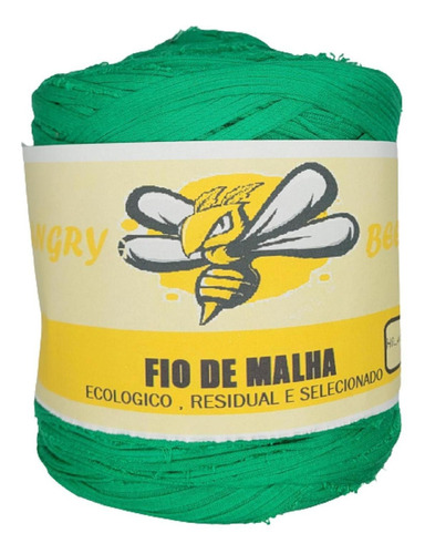 Fio Malha Residual 1kg Artesanato Croch Tric Verd. Band. Iii