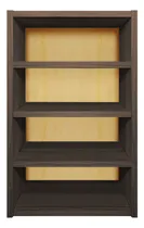 Comprar Mesa De Luz Dormitorio Noche Estanteria Moderna Maciza Sajo Acabado Mate Color Nogal
