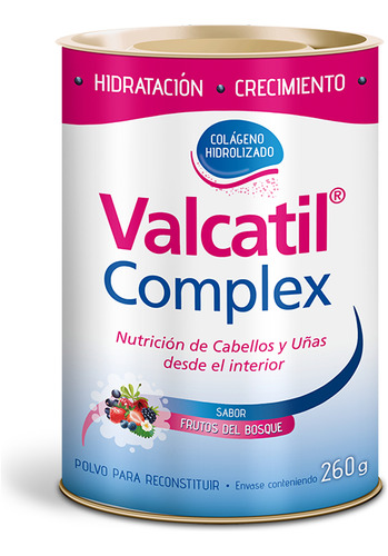 Valcatil Complex Lata X 260gr. Anticaida Del Cabello. 