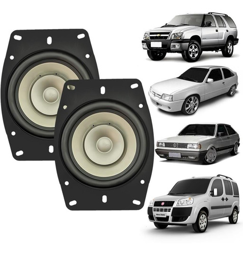 Par Alto Falante 4x6 Ou 4 Pol 250w 40 Rms S10 Blazer Kadett