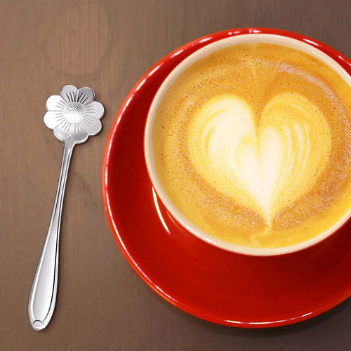 Juego De 16 Cucharas De Café De Acero Inoxidable Con