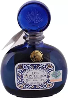 Tequila Reposado Los Azulejos Double 750ml - México