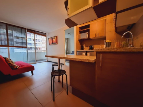 Depto De 1 Dorm Suite, Metros Católica Y Sta Lucía Univers