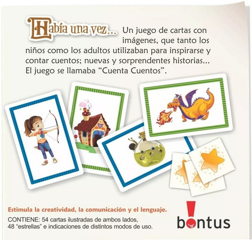 Imagen 2 de 4 de Juego De Mesa Cuenta Cuentos Bontus Jlt 518 La Torre