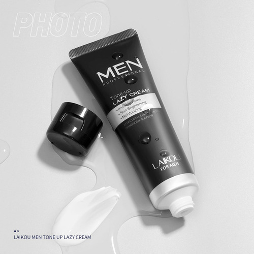 Crema De Maquillaje Lazy Para Hombre, 50 G, Reduce El Brillo