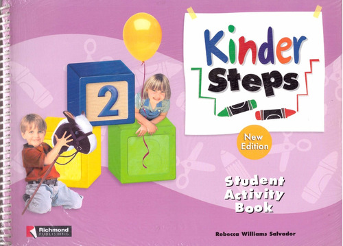 Kinder Steps 2. Student Activity Book + Pop Out Cards C/cd -